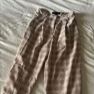 Princess Polly pants Plaid
